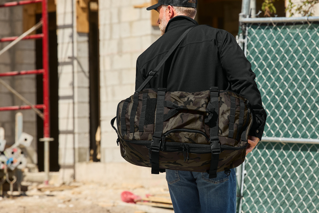 CornerStone Tactical Barrel Duffel | Product | SanMar