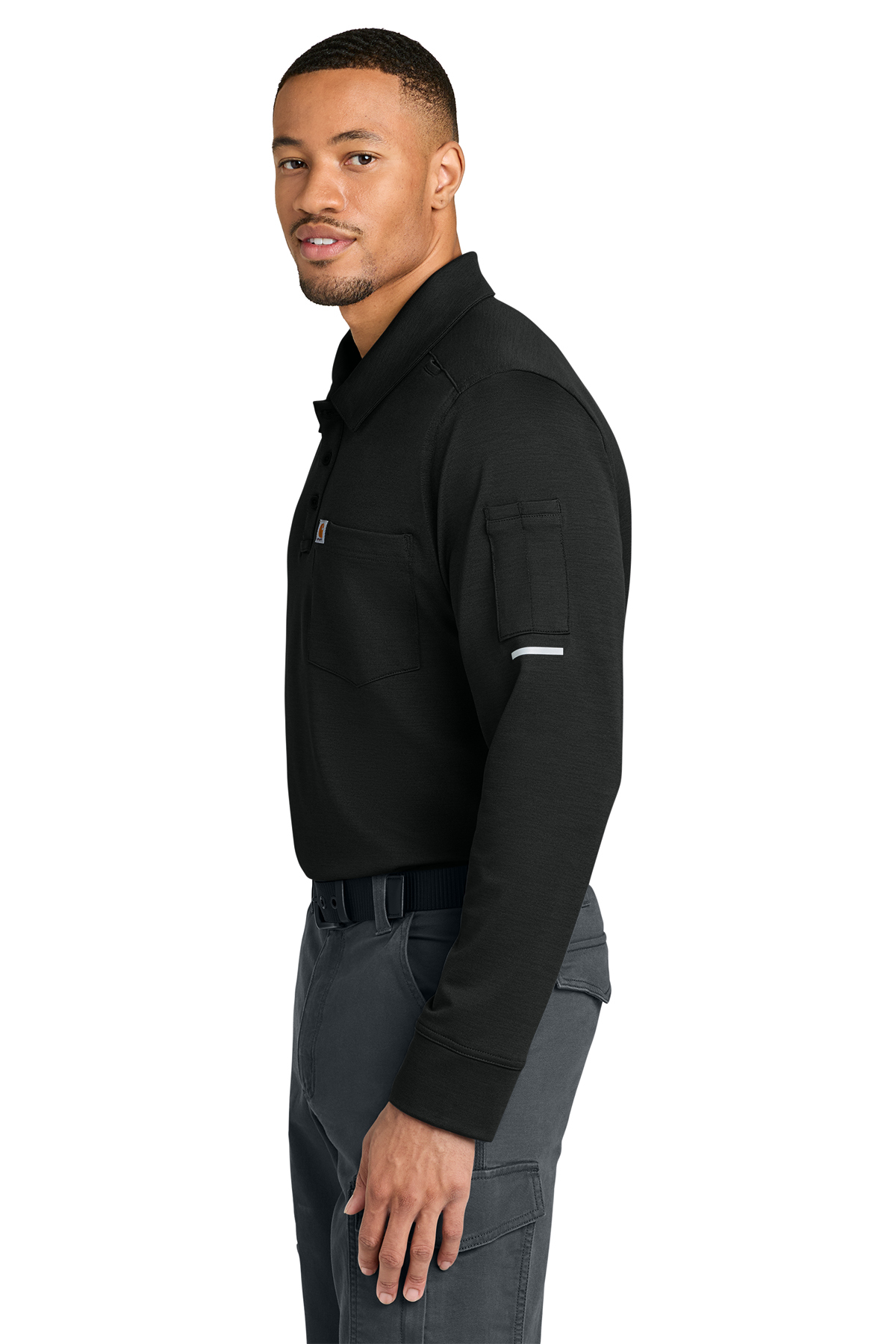 Carhartt FLD & RSCU Long Sleeve Polo | Product | Company Casuals
