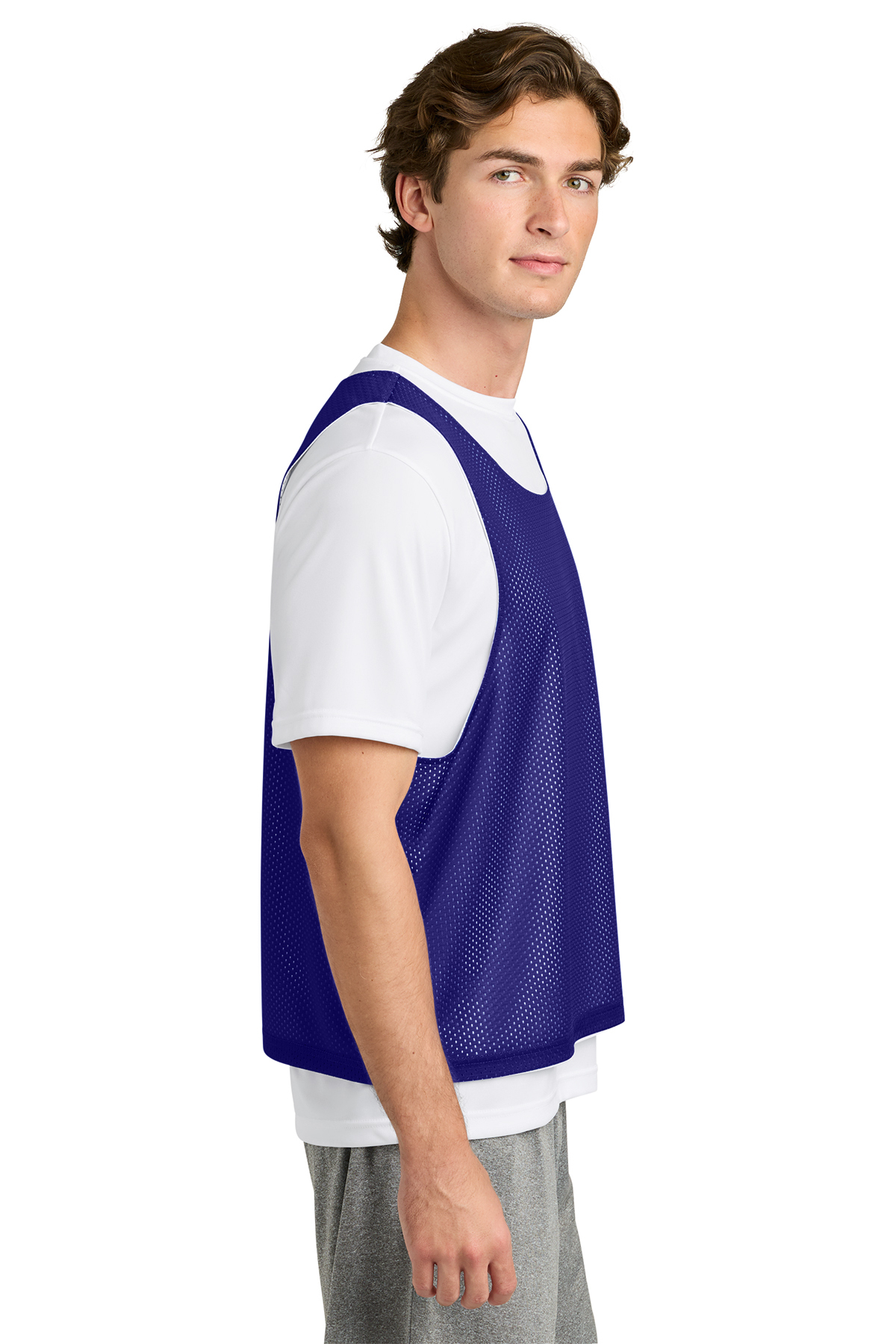 Sport-Tek Lacrosse Reversible Pinnie | Product | SanMar