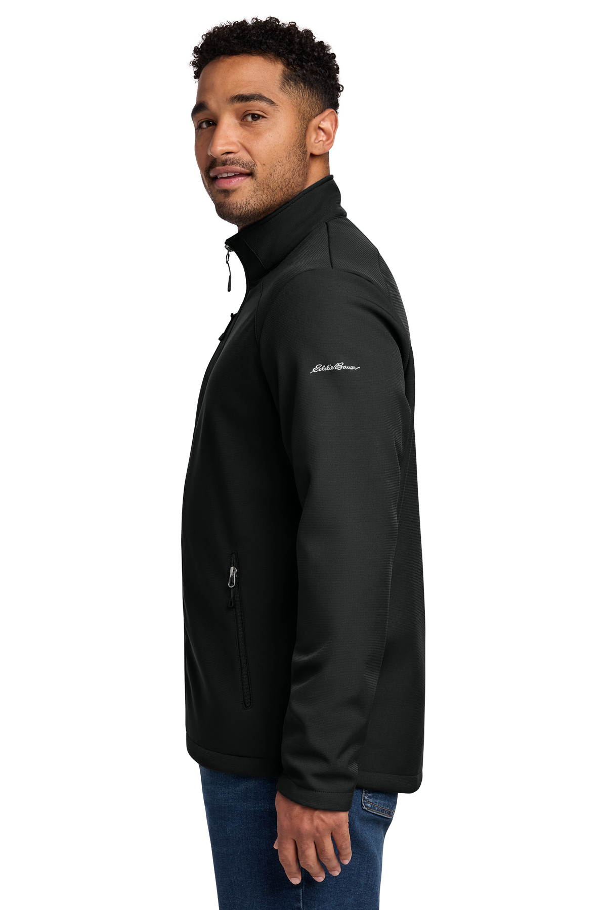 未使用 Eddie Bauer ブラック ナイロンジャケット 2XL US s-l400.jpg