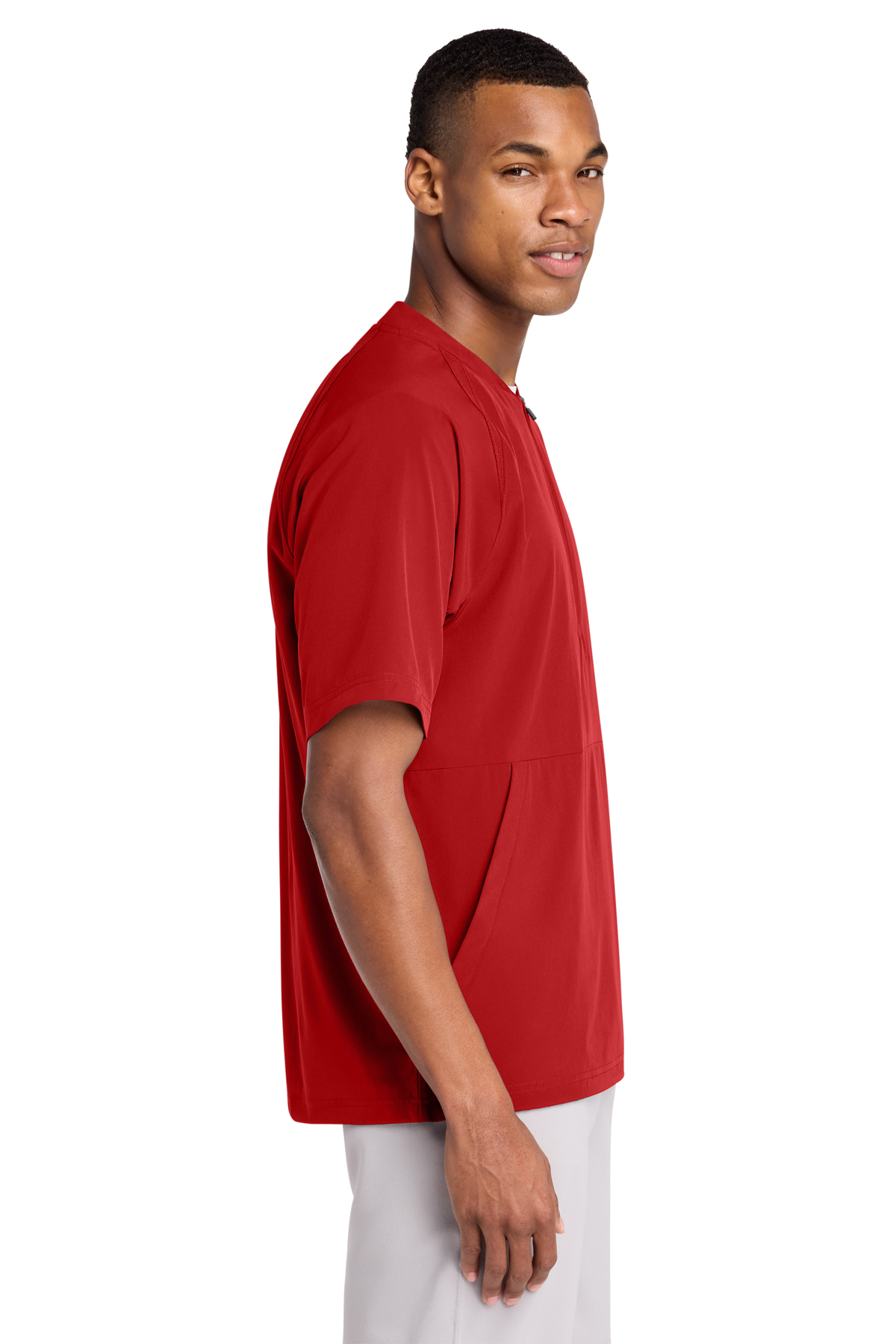 ジャケット・アウター SEQUEL STADIUM JUMPER L Sport-Tek Repeat 1/2-Zip Short Sleeve Jacket | Product | SanMar