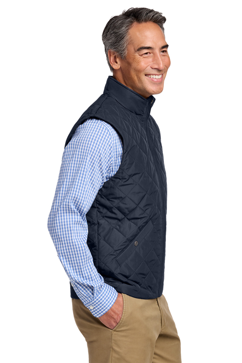 Vested Bro Look Brooks Brothers Quilted Vest | Product | Company Casuals