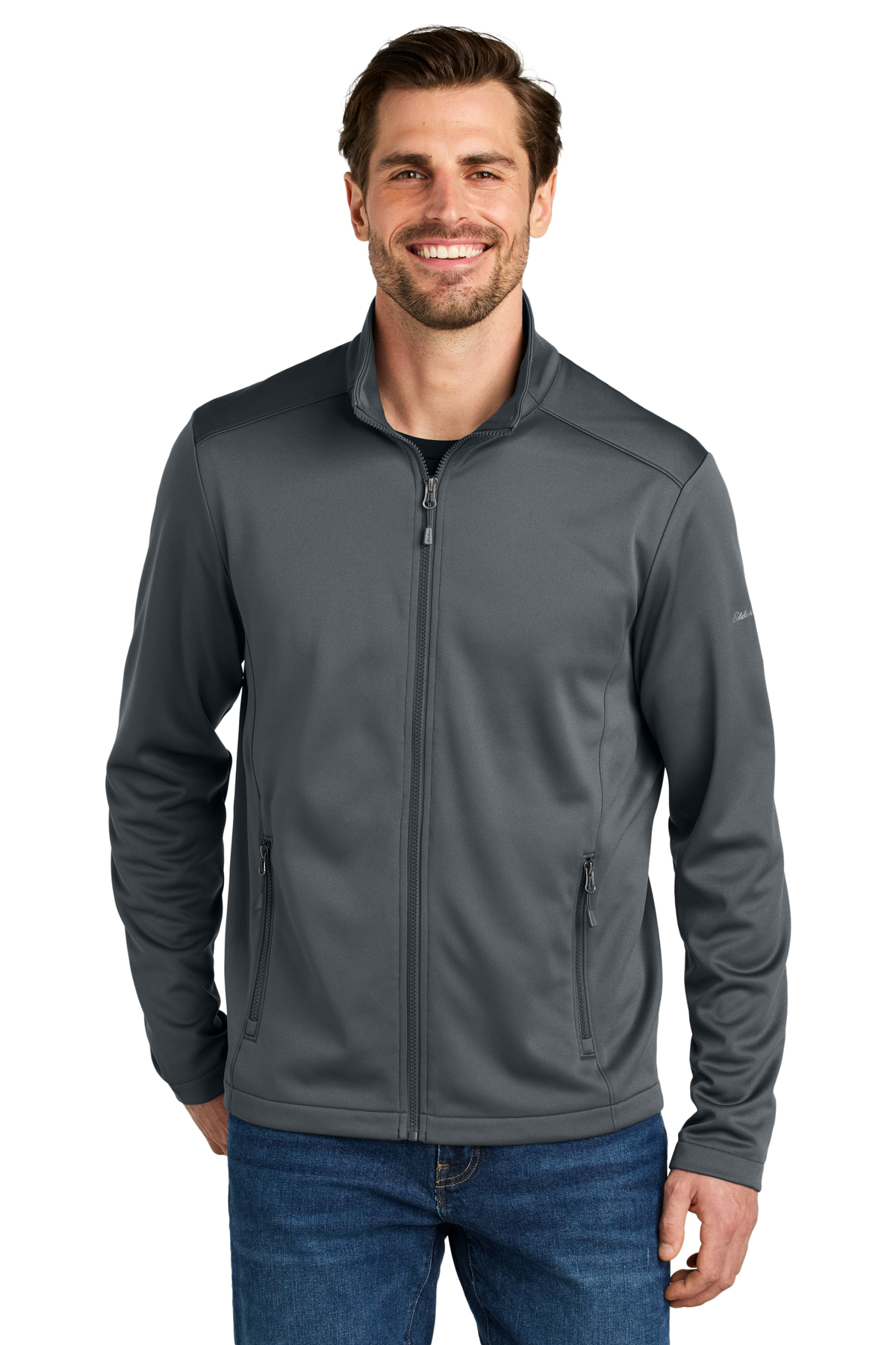 Eddie Bauer Smooth Mid Layer Fleece Full-Zip | Product | SanMar