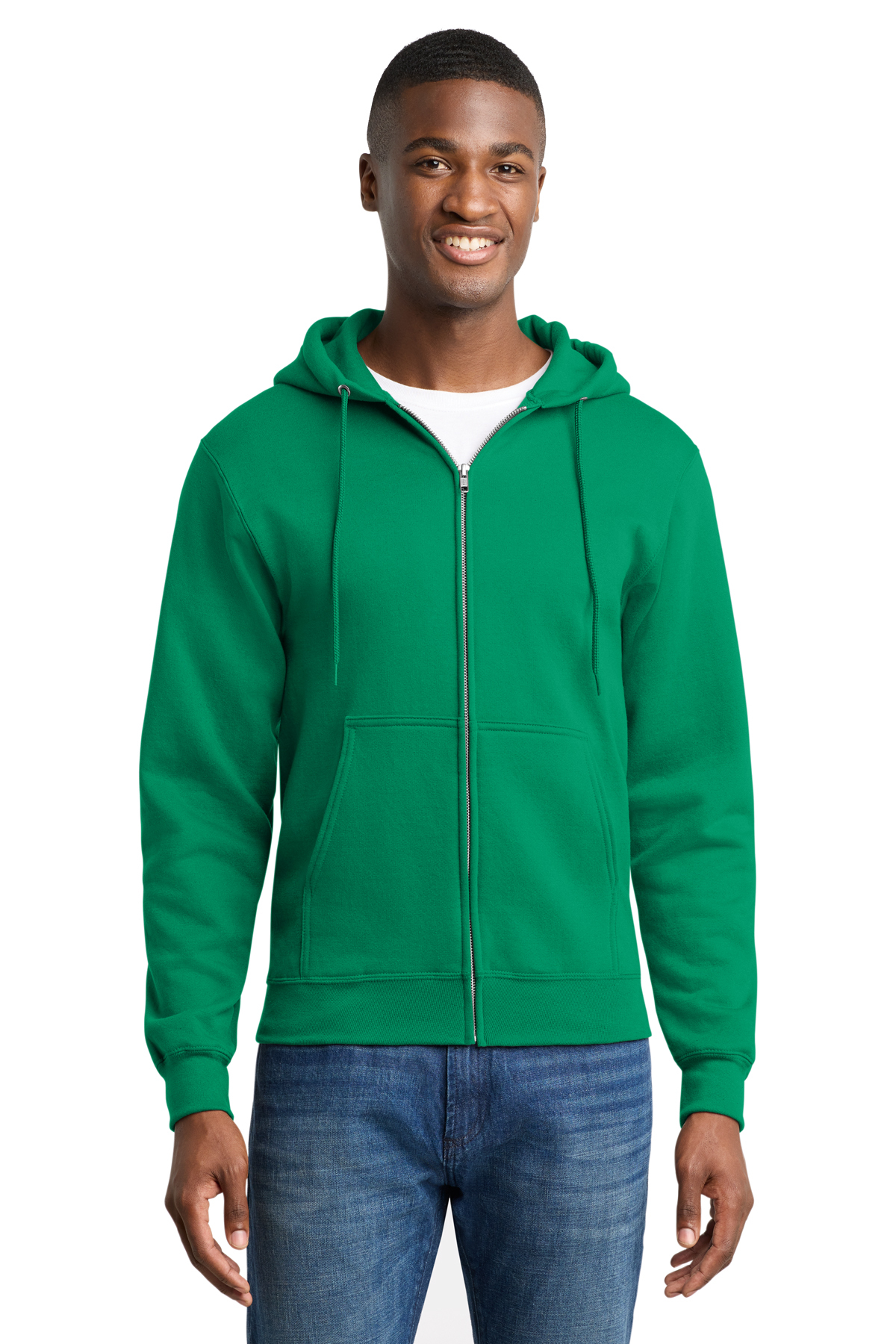 Port & Co Core Fleece Full-Zip Hooded Sweatshirt | Product | Port
