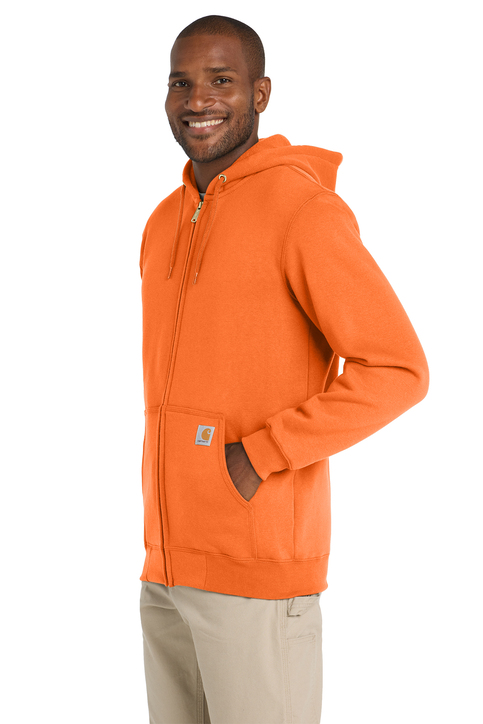 Carhartt Midweight Hooded Zip-Front Sweatshirt | Product | SanMar