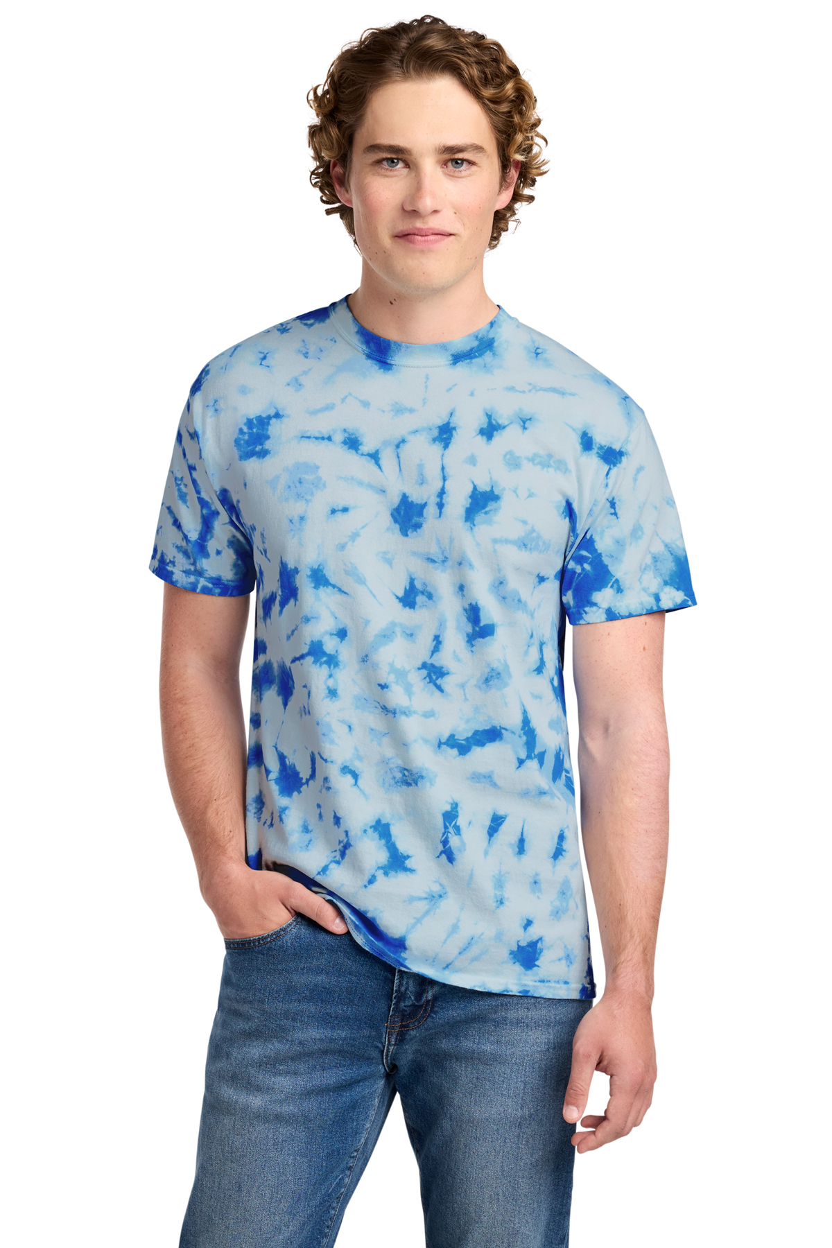 Port & Co Crystal Tie-Dye Tee | Product | SanMar