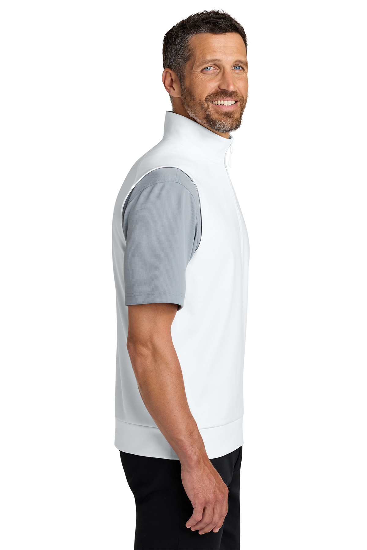 Port Authority C-FREE Double Knit 1/4-Zip Vest | Product | SanMar