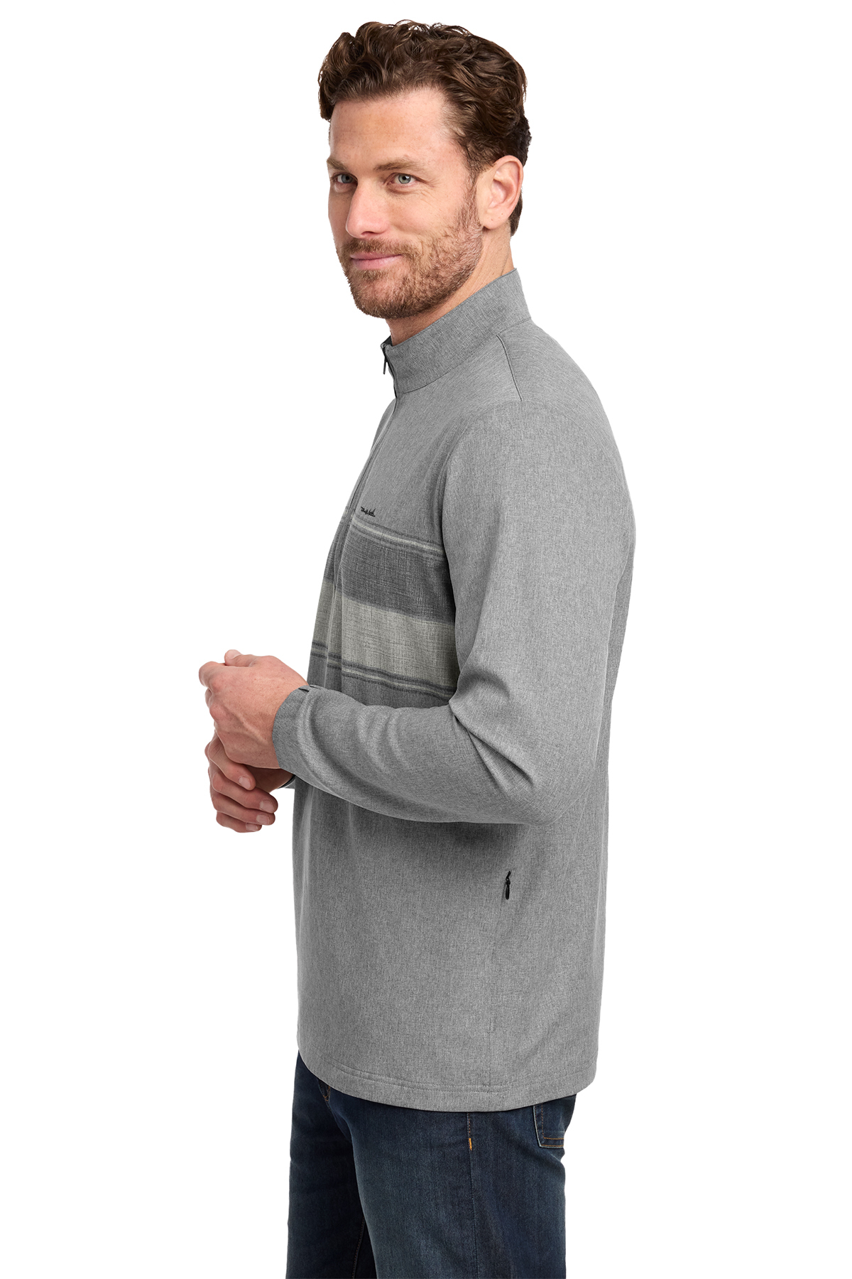 TravisMathew Balboa Chest Stripe 1/4-Zip | Product | SanMar
