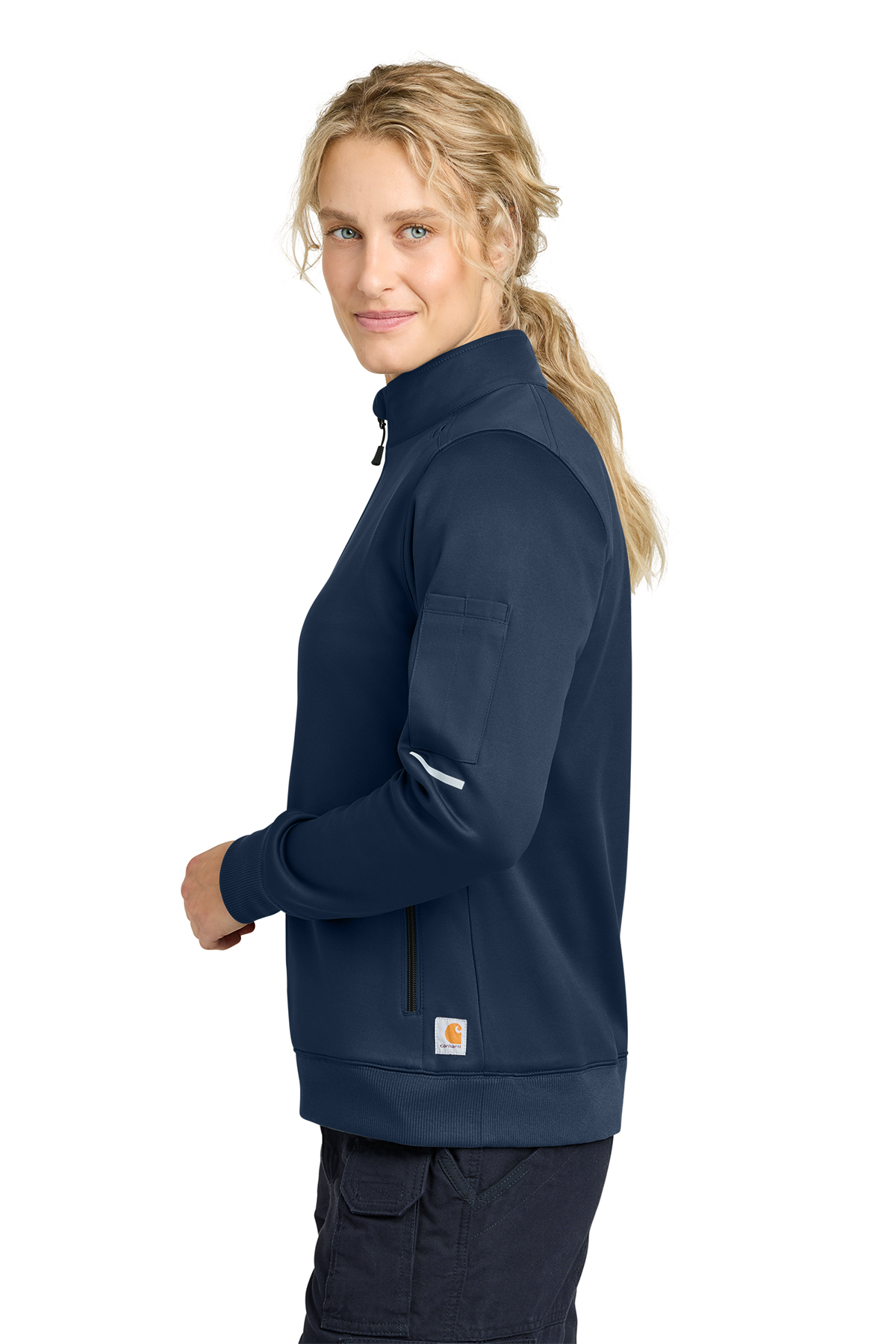 Carhartt Women's FLD & RSCU 1/2-Zip Mid-Layer | Product | SanMar