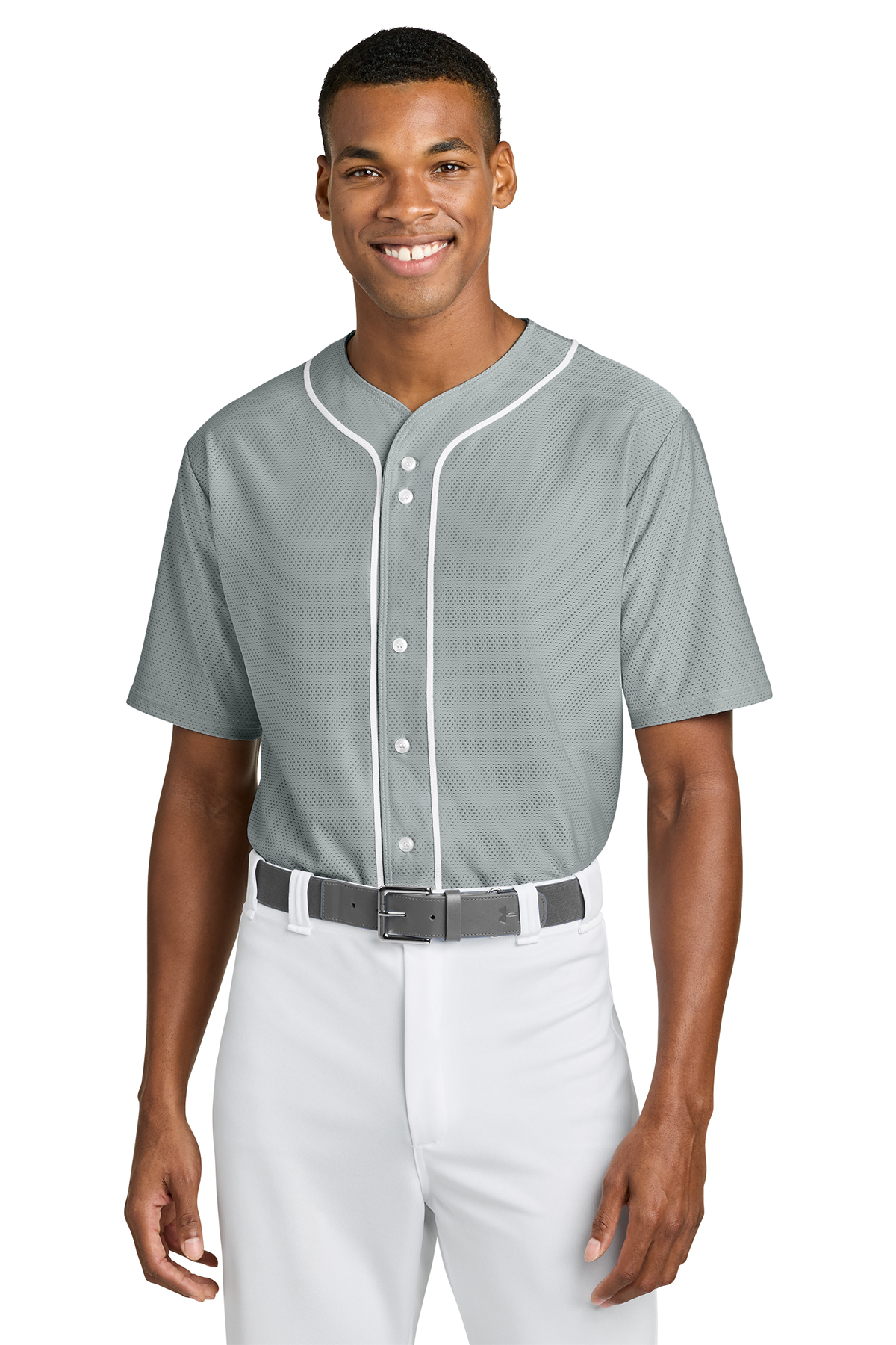 【野球好き】 A4 Short Sleeve Full-Button Baseball Top | Product | SanMar