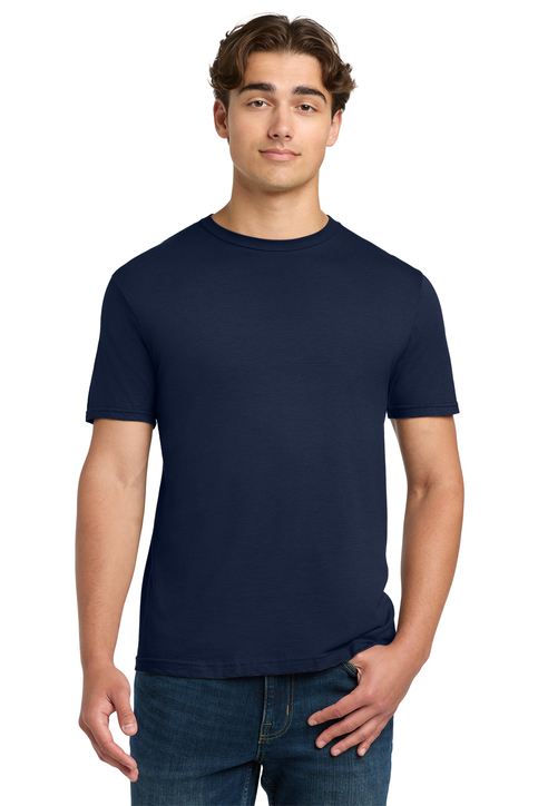 Gildan Maglietta Uomo Ultra Cotton 100% Cotone – Giadedome/Navy, Taglia M – T-Shirt Premium
