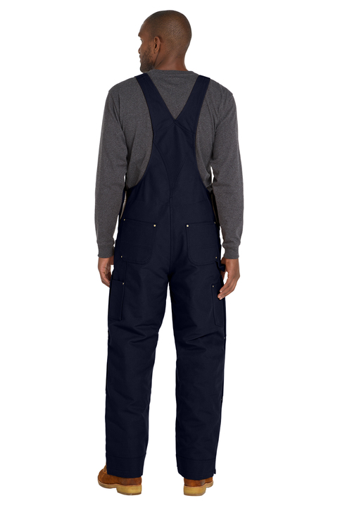 Carhartt Short Firm Duck Insulated Bib Overalls | Product | SanMar