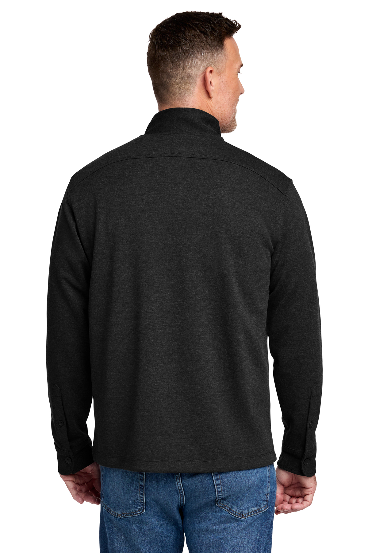 Brooks Brothers Mid-Layer Stretch 1/2-Button | Product | SanMar