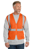 CornerStone<sup>&#174;</sup>  ANSI 107 Class 2 Economy Mesh Zippered Vest