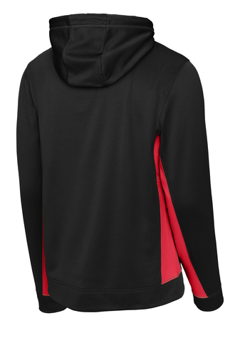 Sport-Tek Sport-Wick Fleece Colorblock Hooded Pullover | Product | SanMar