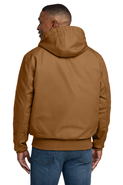 Carhartt Tall Quilted-Flannel-Lined Duck Active Jac | Product | SanMar