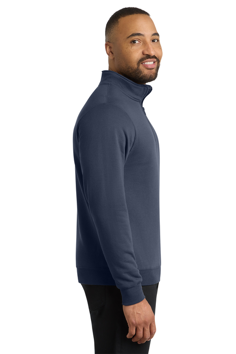 Port & Co Core Fleece 1/4-Zip Pullover Sweatshirt | Product | SanMar