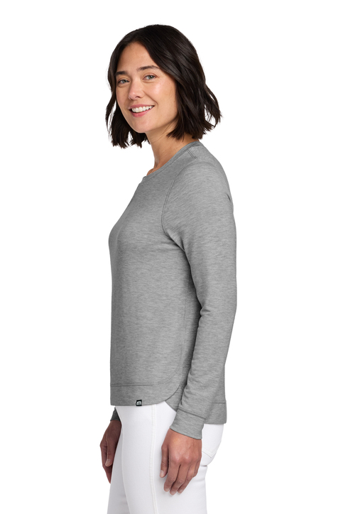 TravisMathew Women's Long Weekend Crew | Product | SanMar