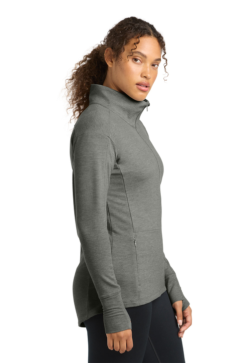 Sport-Tek Women's Sport-Wick Flex Fleece Full-Zip | Product | SanMar