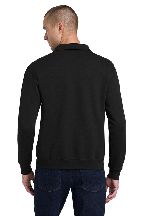【LACAUSA/ラカウサ】Sweat HF326 - Heavy Fleece Cropped Half Zip Pullover (Piece Dye) – Los