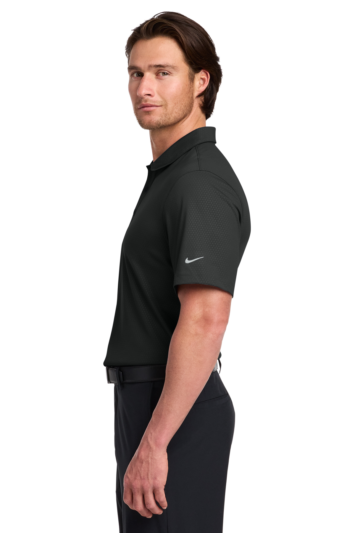 Nike Dri-FIT Embossed Tri-Blade Polo | Product | Company Casuals