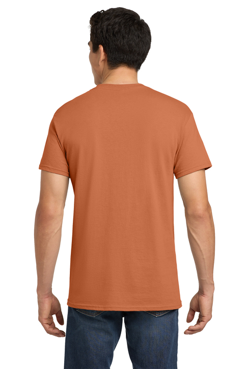 Gildan Classic Uomo, Confezione Da 2 Magliette - Grigio Sportivo E Sunset