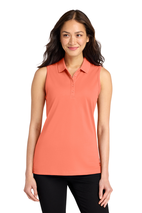 ナラ　nala sleeveless swim shirt　スリーブレス　シャツ Port Authority Women's Dry Zone UV Micro-Mesh Sleeveless Polo