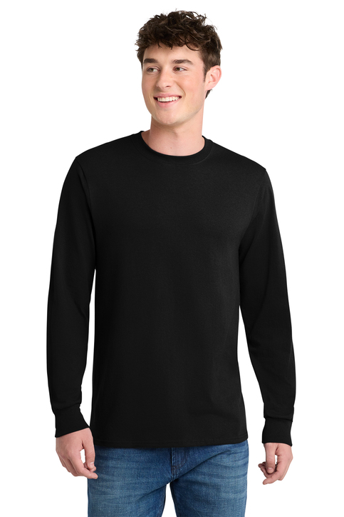 Port & Co Long Sleeve Core Blend Tee | Product | SanMar