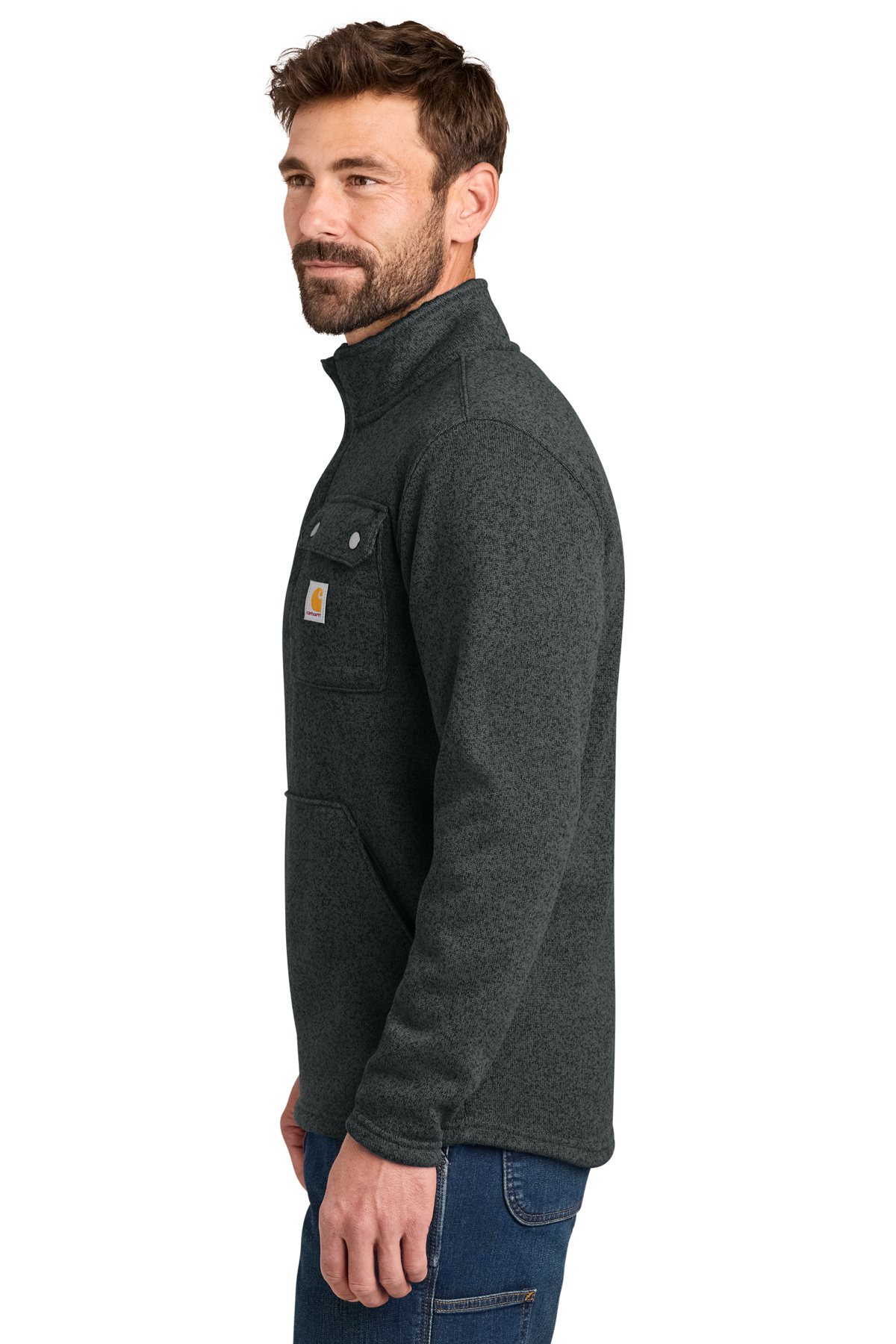 Carhartt Midweight 1/4-Zip Sweater Fleece | Product | SanMar