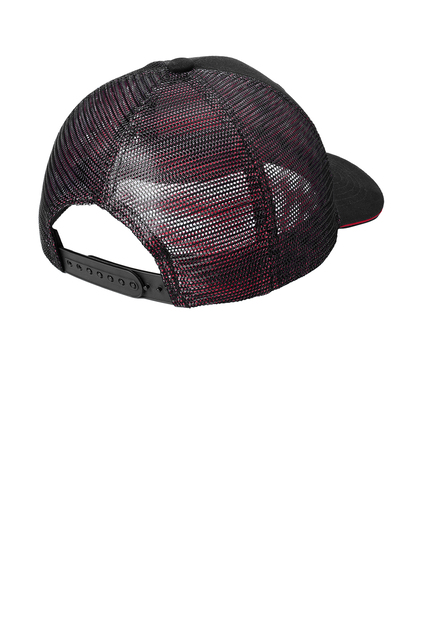 Port Authority Double Mesh Snapback Sandwich Bill Cap. C818