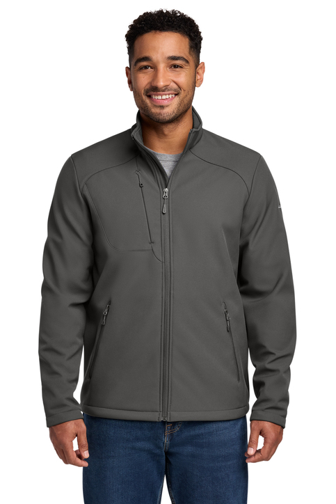 Eddie Bauer USA製 Melton Flight jacket Custom Soft-Shell Jacket - Embroidered Eddie Bauer Unisex Zip