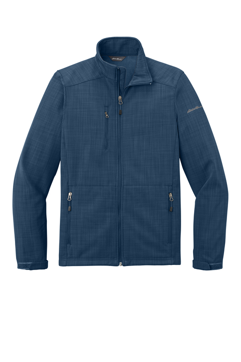 Eddie Bauer Shaded Crosshatch Soft Shell Jacket | Product | SanMar
