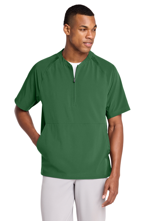 Sport-Tek Repeat 1/2-Zip Long Sleeve Hooded Jacket | Product | SanMar