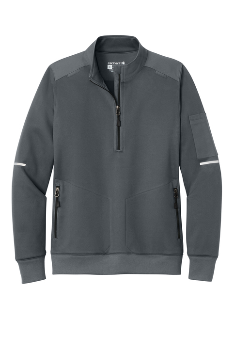 Carhartt Women's FLD & RSCU 1/2-Zip Mid-Layer | Product | SanMar Carhartt Women's FLD & RSCU 1/2-Zip Mid-Layer | Product | SanMar