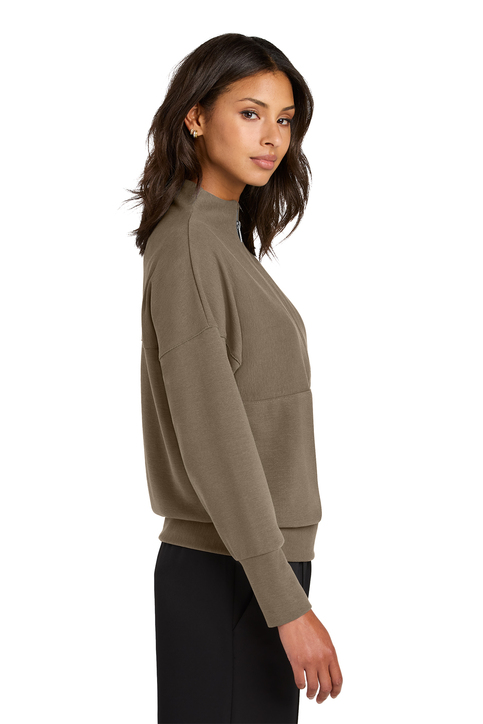 Mercer+Mettle Women's Linear Texture 1/4-Zip | Product | SanMar