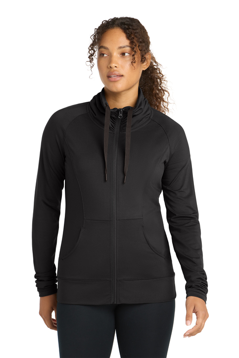 Sport-Tek Women's Sport-Wick Stretch 1/4-Zip Pullover | Product