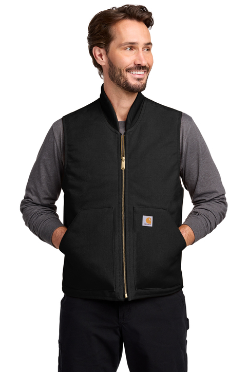 トップス Carhartt - good faded duck vest 624Wx724H-47875-Black-0-