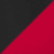 Black/ Deep Red