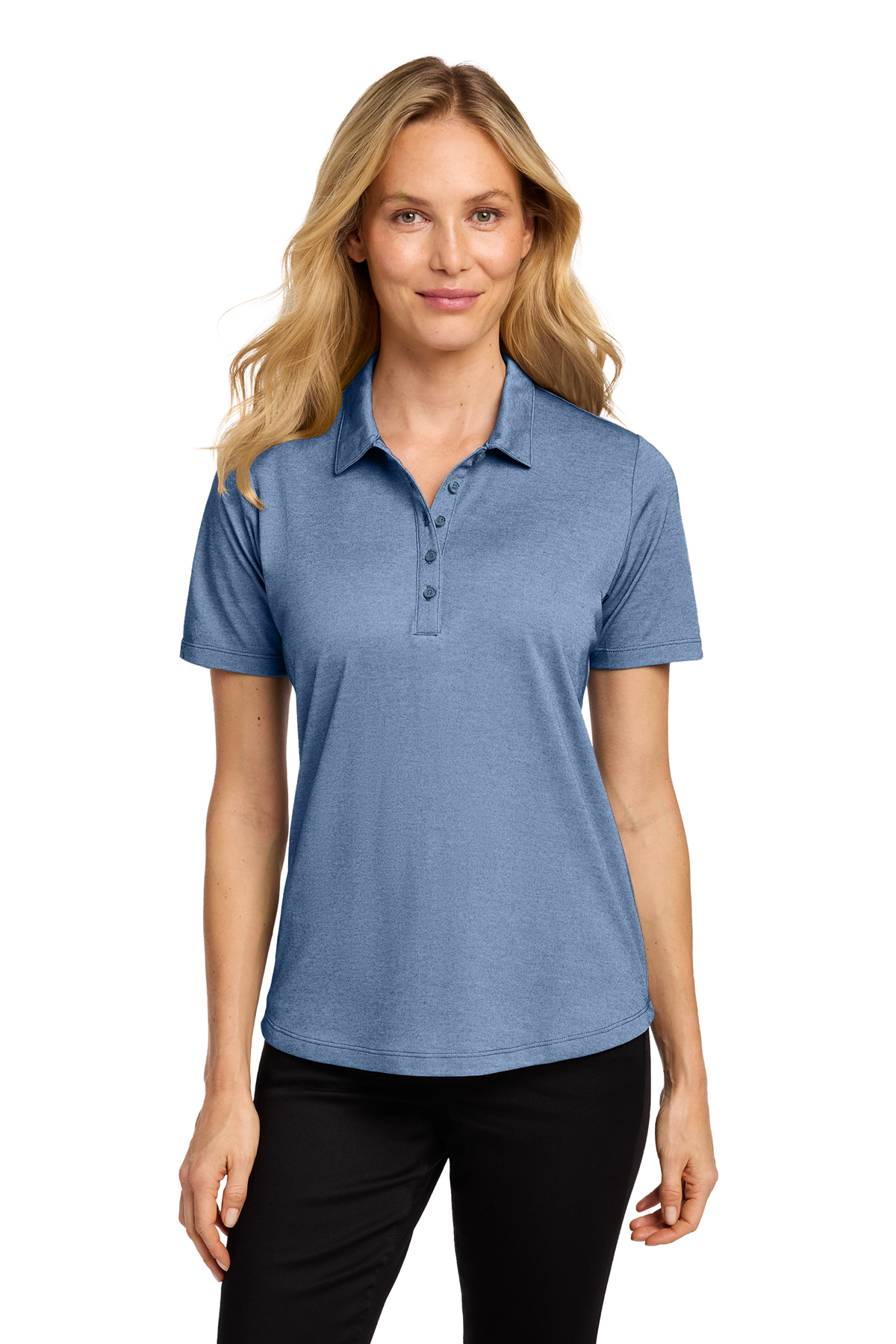 Port Authority Women's Fine Pique Blend Polo | Product | Port