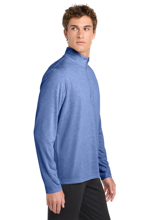 Sport-Tek PosiCharge Tri-Blend Wicking 1/4-Zip Pullover | Product