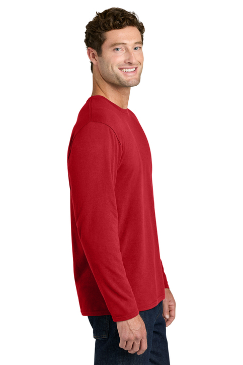 Port & Co Easy Cotton Long Sleeve Tee | Product | SanMar