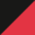 Black/ True Red