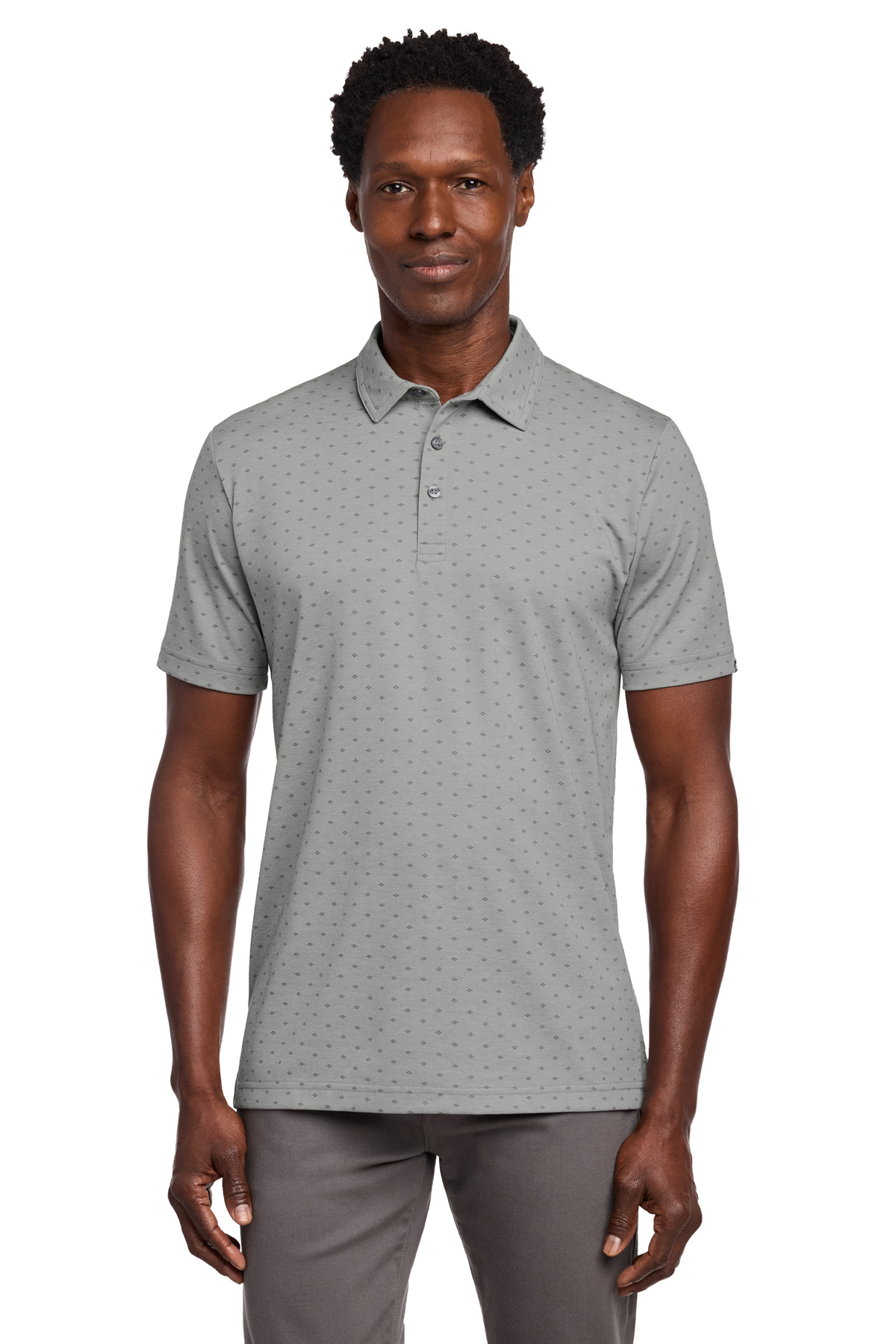 ultimus Offset Button Polo Shirt グレー 半袖 ultimus Offset Button Polo Shirt グレー 半袖 【公式通販】