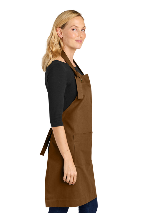 Port Authority Signature Heavy Twill Bib Apron | Product | SanMar