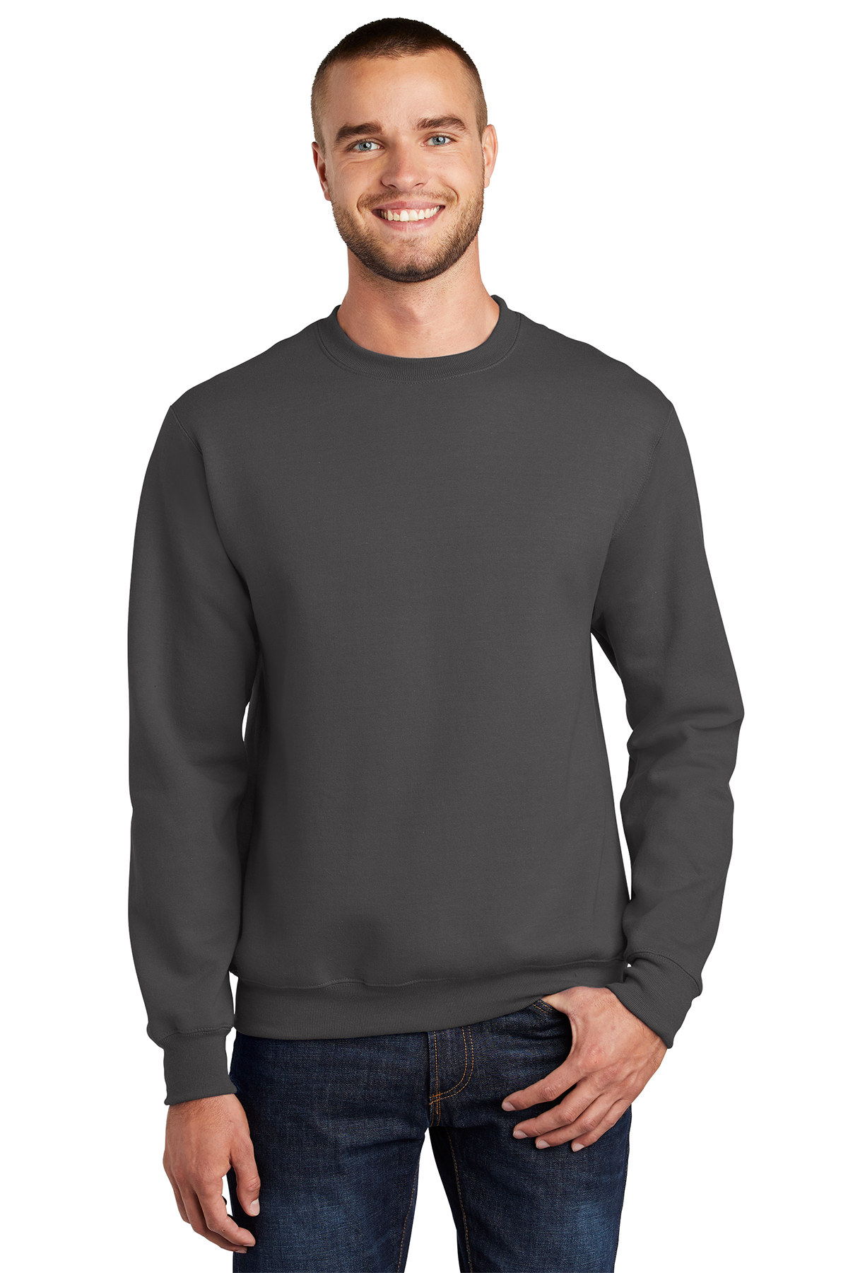 Port & Company Essential Fleece Crewneck Sweatshirt | Product | SanMar