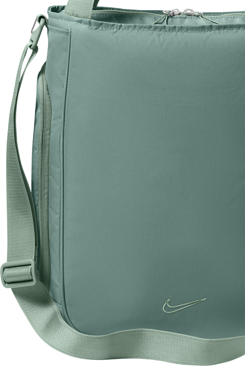 Nike gray × neon green sling bag Nike cross body bag with branded straps in gray and neon yellow