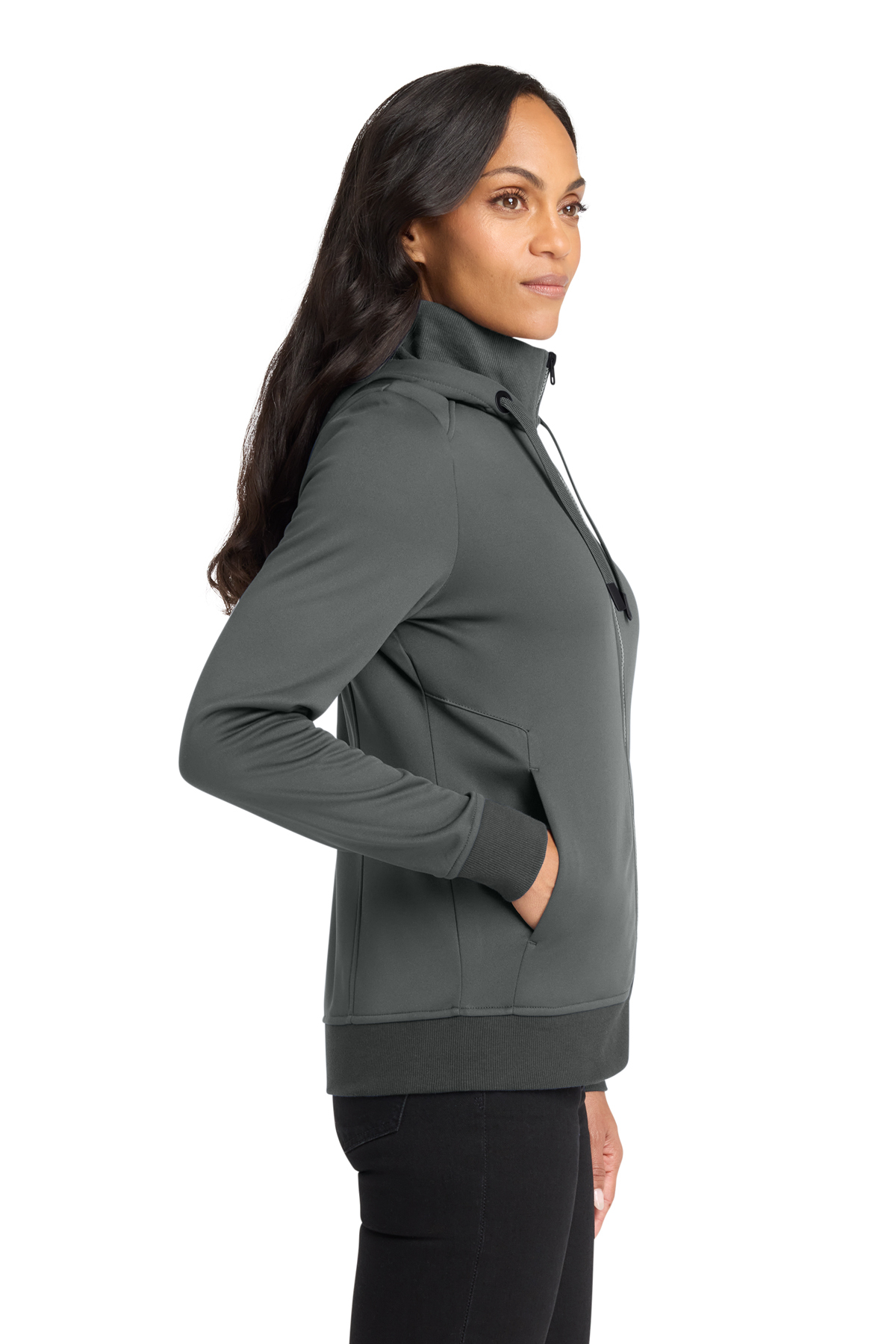 Port Authority Women's Smooth Fleece Hooded Jacket | Product