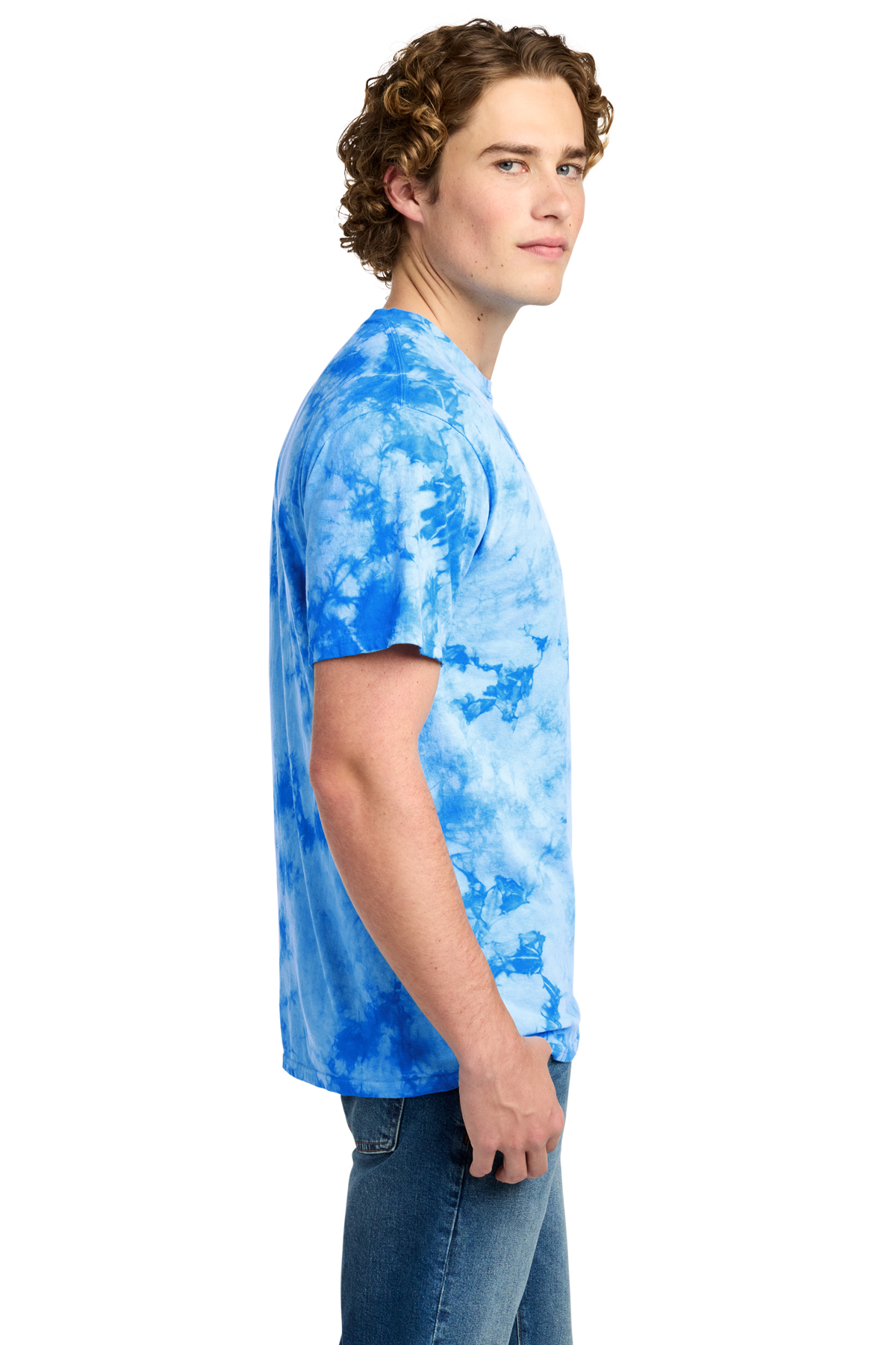 Port & Co Crystal Tie-Dye Tee | Product | Port & Company