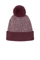 Sport-Tek<sup>&#174;</sup> Halftime Heather Pom Beanie