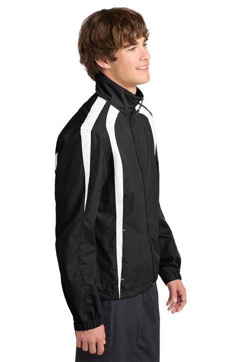 Sport-Tek Colorblock Raglan Jacket | Product | SanMar